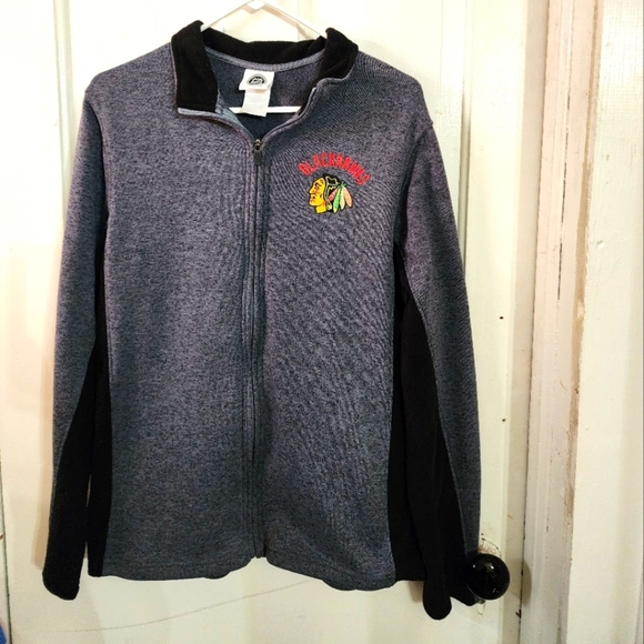 NHL Other - 🤴👕 NHL Blackhawks Zip-Up Jacket in size Men's Medium